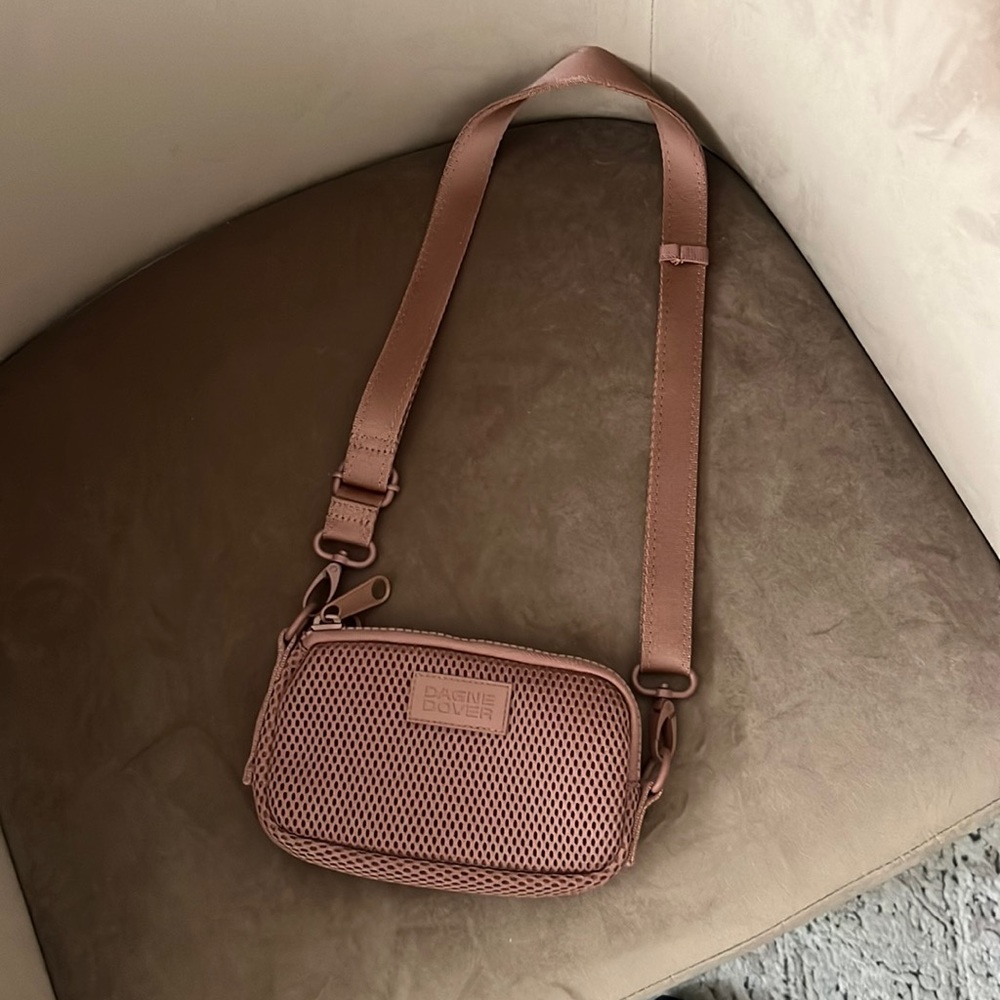 Dagne Dover Mara mesh phone sling new